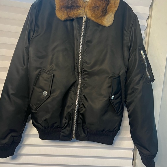 Givenchy rabbit fur lined men bomber  jacket - Picture 2 of 13